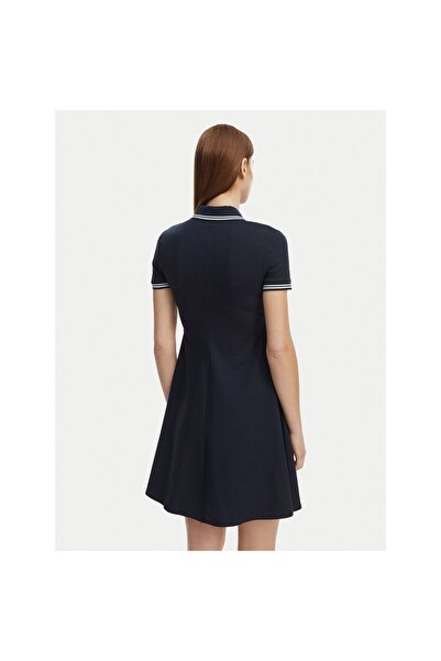 Lacoste Rochie de zi cu zi pentru femei EF5288 Bleumarin