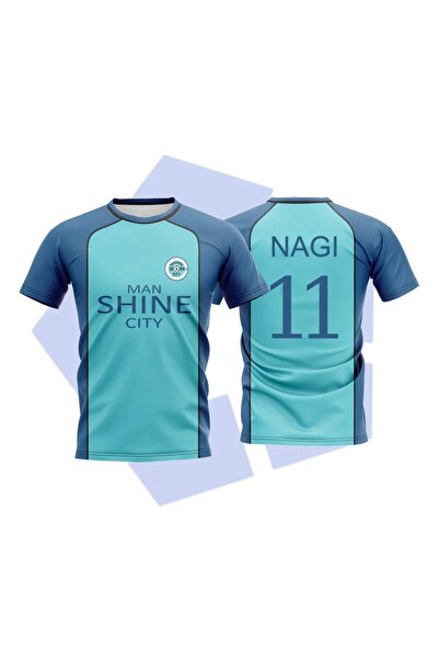 OPPPSSS Anime Man Shine City NAGI 11 Number Forma T-Shirt