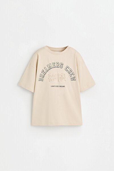 LEFTIES Kabartmalı t-shirt
