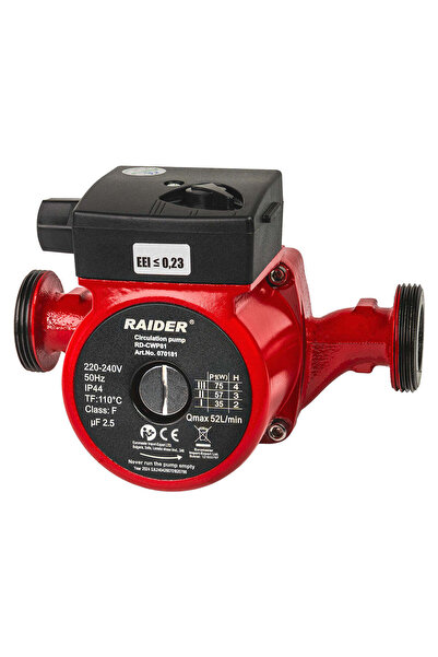 Raider Pompă de recirculare RD-CWP81, 75 W, 1.1 / 2 ", 50 l/min, 4 m, 110 ° C...