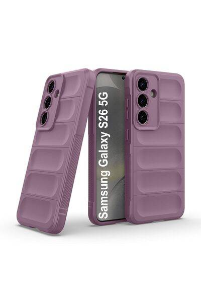 Rivor Samsung Galaxy S26 Uyumlu Kılıf Kamera Korumalı Parmak İzi Bırakmayan İ...