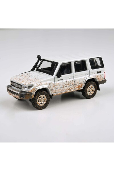 TUFY TOYS 1:64 2014 Toyota Land Cruiser 76 Off Road Effect