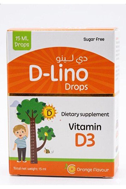 GENRAL D-Lino Drops for Children and Babies - Natural Orange Flavored Vitamin...