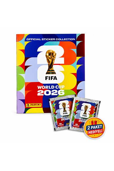 Fillikutum 2026 World Cup Official Sticker Album 2 Packs Collection Album wit...