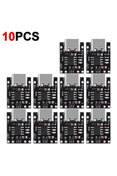 Choice3 10PCS Universal USB Type C Charging Board 3.7V Lithium Battery Charge...