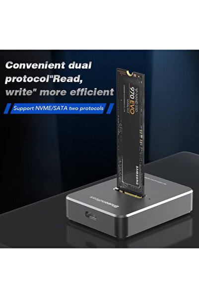 Choice SD03 Blueendless m2 nvme docking station M key usb m 2 USB C SSD case ...