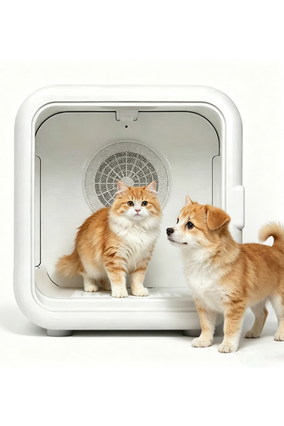 KidLe Automatic Pet Grooming Dryer for Cats and Small Dogs Smart Temperature ...