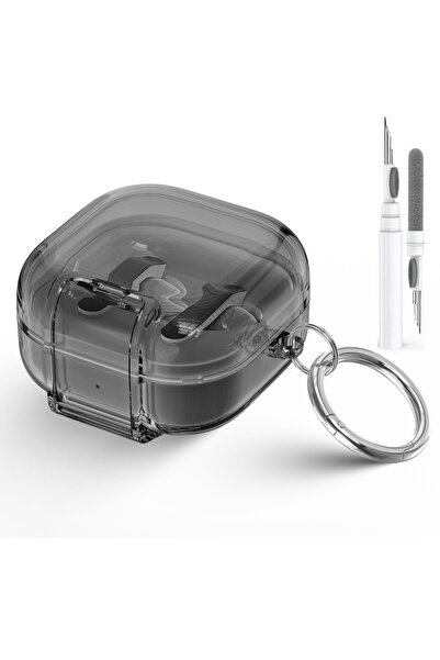 Choice5 For Galaxy Buds4 Pro Clear Black with Pen For Buds 4 Pro /Buds 4 Case...