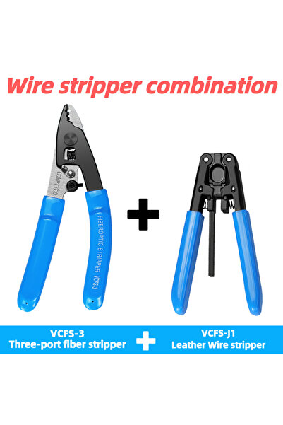 Choice VCFS-3 Combination Fiber Optic Tool Kit VCFS-3/2 Three/Two-port Fiber ...
