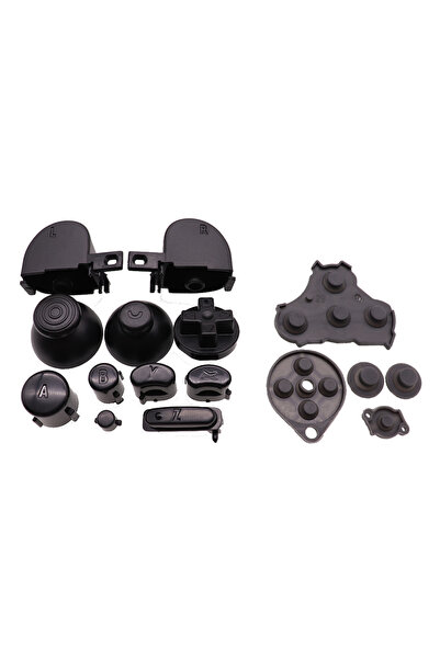 Choice3 black XOXNXEX 1 Set for GameCube Controller Mod Colorful Complete But...