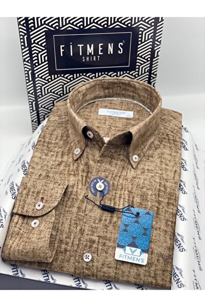 Fitmens Slim Fit Long Sleeve Muslin Digital Printed Men's Shirt with Gift Box...