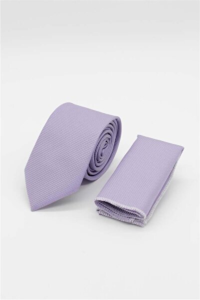 İmza Purple Bird's Eye Pattern 6 cm Tie 1090250201