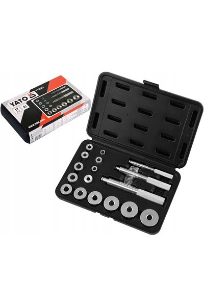 VOREL by YATO YATO SET DE MONTAJ PENTRU RULMENȚI ȘI GARNITURI 17 PIESE YT-25415