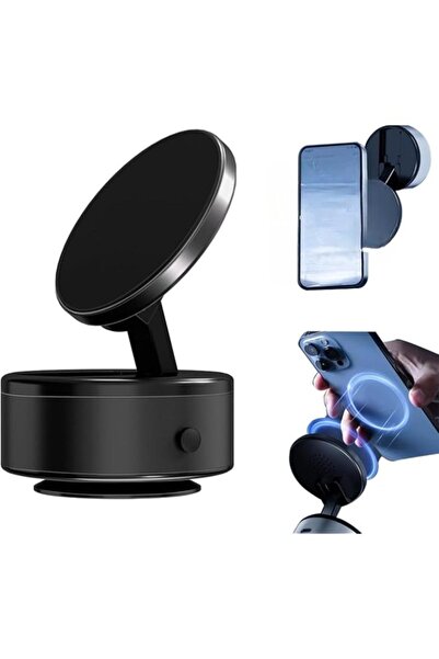 Generic Magnetic Car Phone Holder, Universal Mount, 360° Rotating, Suction Cu...