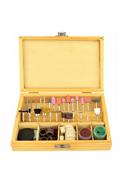 Silverina SET DE BITURI DE ȘLEFUIT 100 PIESE + CUTIE DE TRANSPORT SILVER S10478