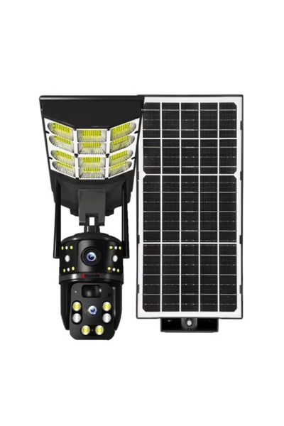 Generic 4g Outdoor Smart Surveillance Solar Camera Integrated Floodlight Sola...