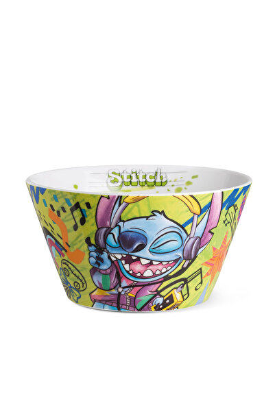 Disney Μπολ Πρωινού Στιτς Πράσινο 500ml