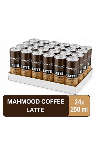 Mahmood Coffee Latte Soğuk Ice Kahve 250 ml X 24 Adet