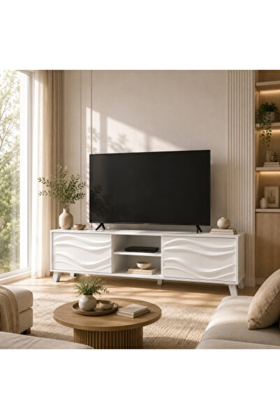 BAITY Malazy White Color Plasma Table 140 cm Modern Stylish Design