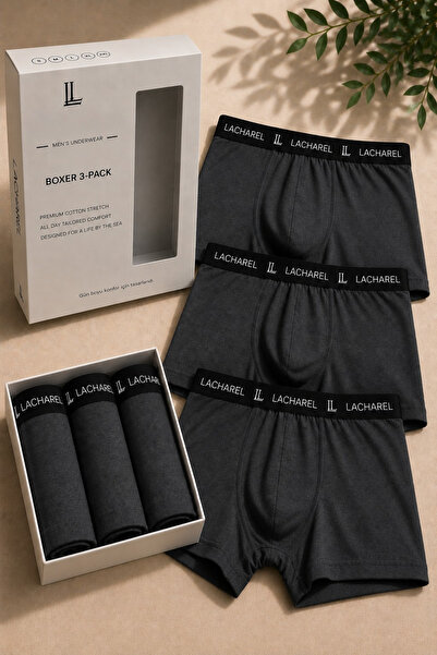 legends butik Pachet de 3 boxeri pentru bărbați din bumbac premium și lycra –...