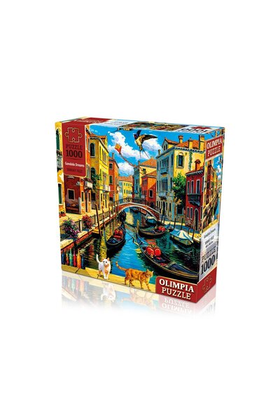Ks Games Olimpia Gondola Dreams 1000 Parça Puzzle