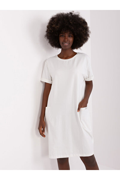rue parıs Rochie Dama Mini, Rochie dreapta, RUE PARIS, Ecru de Vara