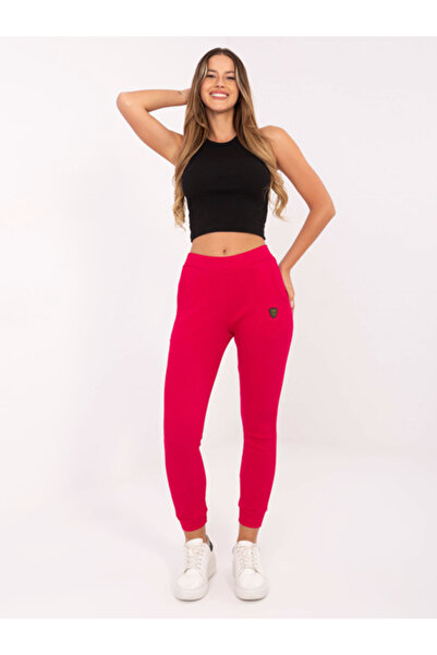 Relevance Pantaloni Trening Dama, RELEVANCE, Bumbac, Rosu, model RV-DR-9602.50