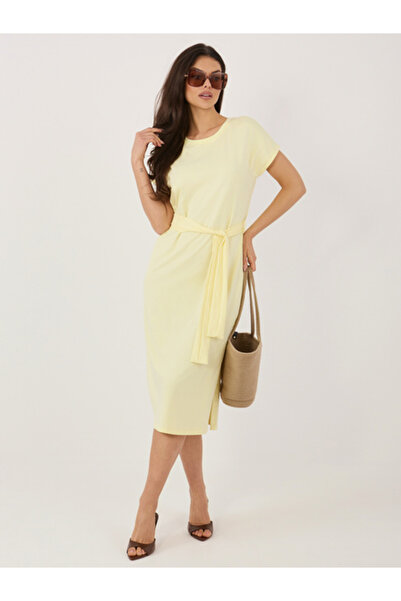 rue parıs Rochie Dama Mini, Rochie dreapta, RUE PARIS, Galben de Vara