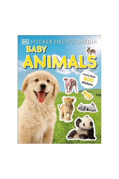 National Geographic Books Enciclopedia autocolantelor Animale mici, Editura DK
