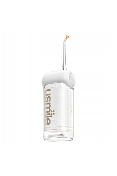 Usmile Irygator bucal pliabil C10 alb, 4 moduri, IPX7, 95 de zile autonomie, alb