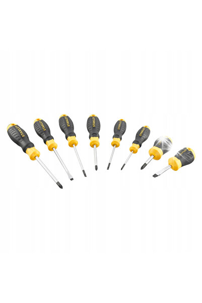 STANLEY SINCE 1913 Set de șurubelnițe cu mâner, 8 piese. STHT16167-0 STANLEY