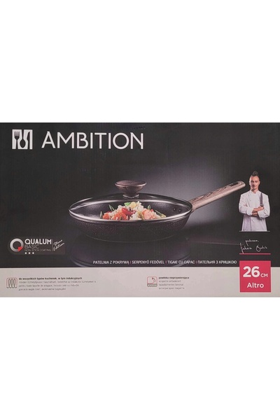 Ambition PATELNIA ALTRO 26 CM ANTIADERENTĂ TRADIȚIONALĂ