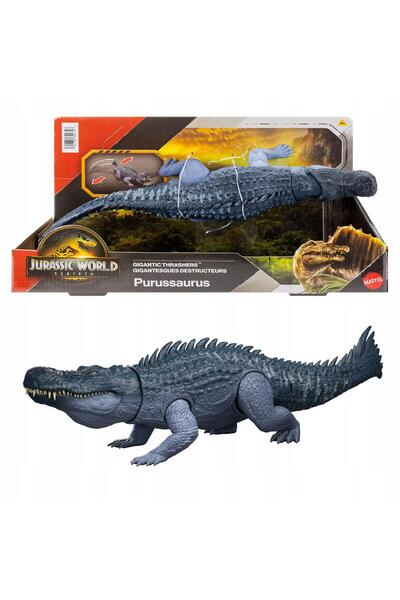 mattel JURASSIC WORLD REÎNNAȘTERE FIGURINĂ DINOZAVR PURUSSAURUS 35 CM