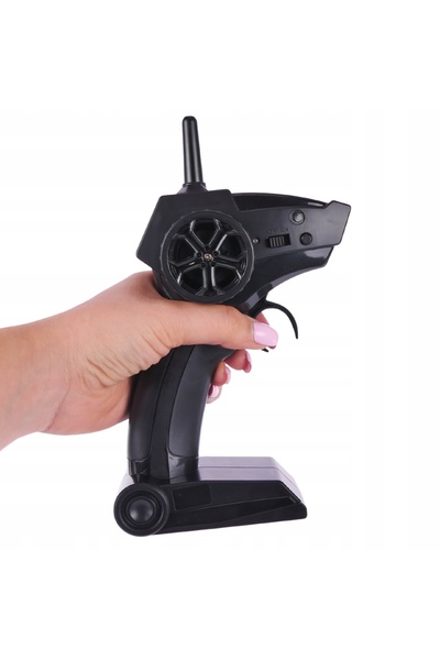 ProNice Barcă cu motor telecomandată RC, cu baterie, telecomandă 2.4 GHz, raz...