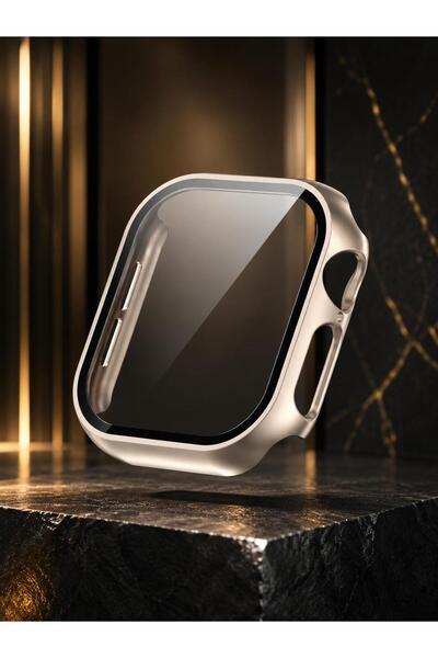 Miyole Apple Watch Uyumlu Seri 10-11 42mm uyumlu Kılıf Kasa Ve Ekran Koruyucu...