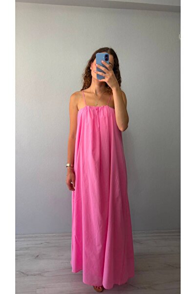 Niceboutique Strapless Shoulderless Lined Casual Maxi Dress