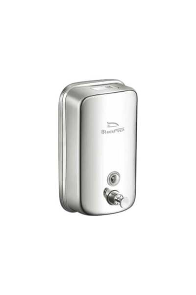 Black even Liquid Soap Dispenser 800 ml Chrome - Black Dawn