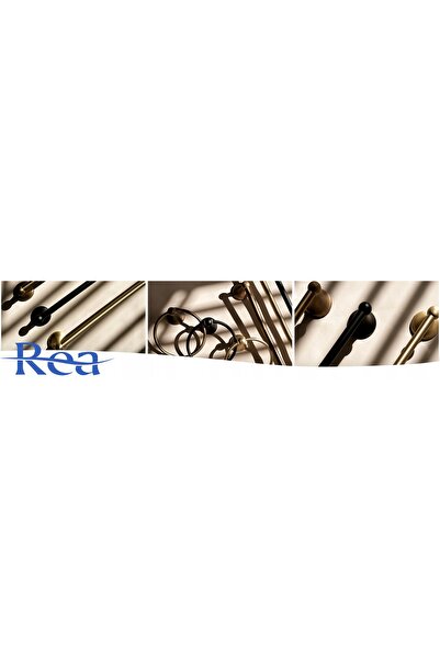 Rea Suport de prosoape de baie cu un singur braț, retro, bronz antic