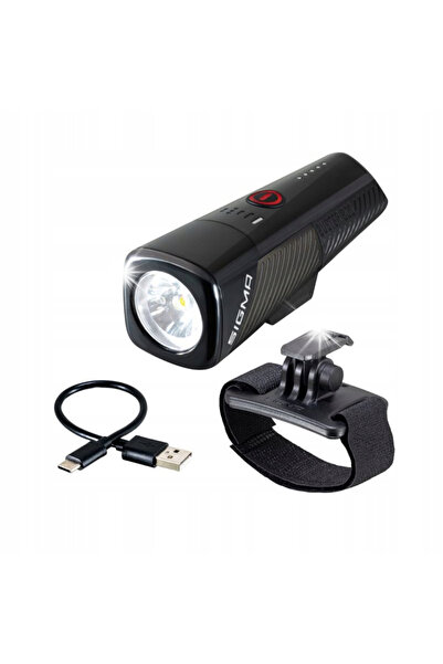 Sigma Sport LAMPĂ DE BICICLETĂ PENTRU CASCA, LANTERNĂ SIGMA BUSTER 800, 800LM...