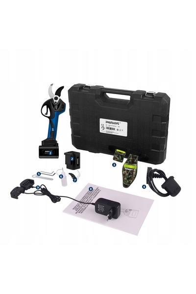 SWANSOFT 8605Pro, 1050W 4Ah foarfecă electrică puternică pentru grădină