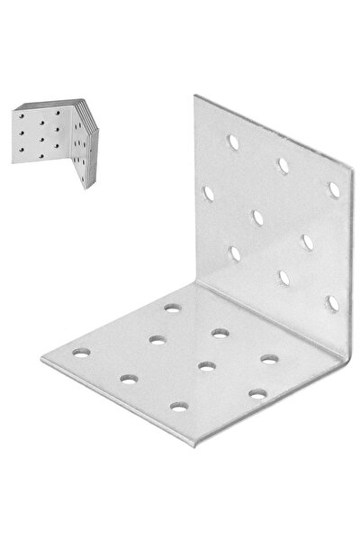 KOTARBAU Colțar de dulgherie, Conector de construcții, Oțel, Galvanizat, 60x6...