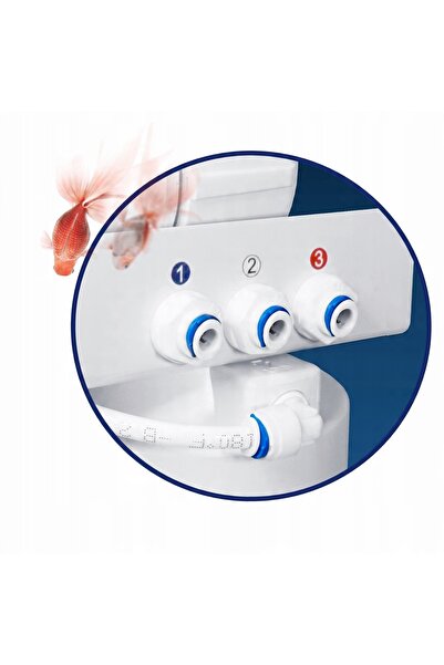 Aqua Vita Filtru de apă pentru acvariu RO4 200 GPD Osmoză Demineralizator