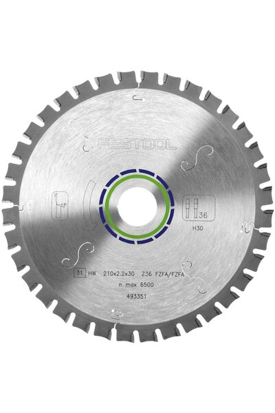 FESTOOL Disc de ferăstrău cu dinte plat 210x2,2x30 F36 Pilarska Steel
