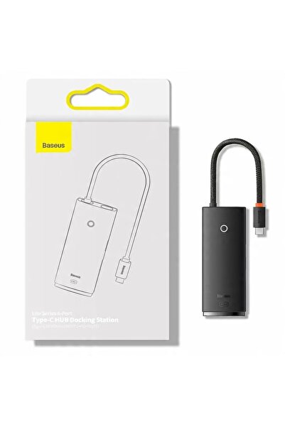 NO BRAND Hub USB-C Baseus 2xUSB3.0 HDMI 4K PD 100W
