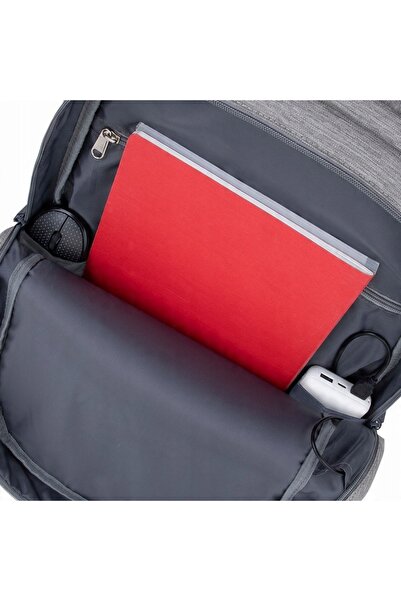 Rivacase Rucsac urban pentru laptop de 17.3 inch, antifurt, cu design subțire...