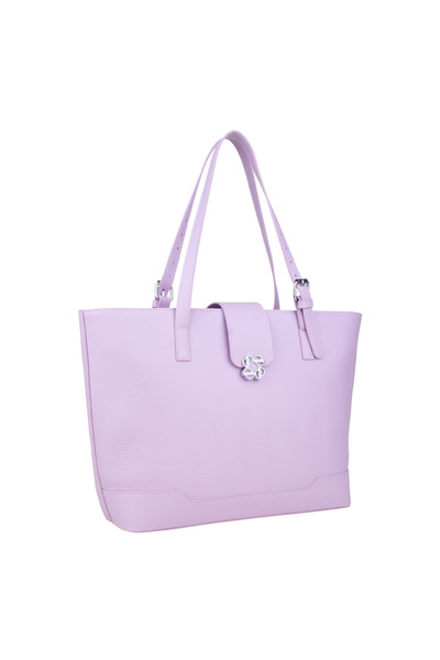 dukidasoturkiye Purple Metal Buckle Women's Tote Bag |   Summer Mor Mt1632