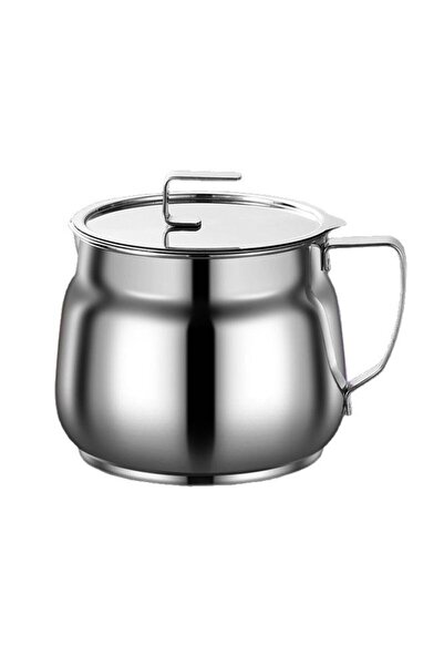 Chavin 1500 ml Stainless Matte Steel Waste Oil Strainer Oil Filtering and Sto...