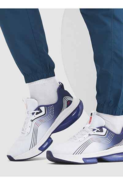 Campus Men's White Low-Top Sneakers - Smart Streetwear Vibe with Soft Cushion...