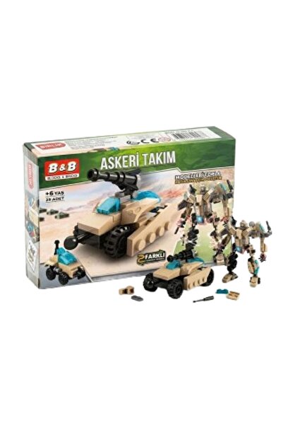 Birlik Oyuncak Askeri Takım Blok / Lego Seti - 8617-7