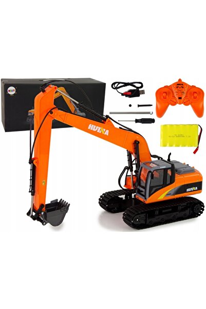 LeanToys Excavator pe șenile R/C cu 15 funcții 2,4G 1:14